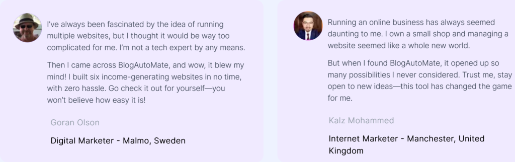 Users Are Loving BlogAutoMate
