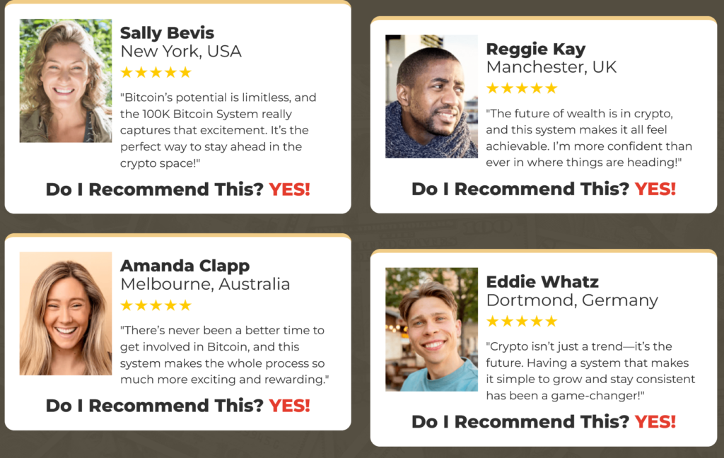 Verify User Opinion – 100K Bitcoin System Review
