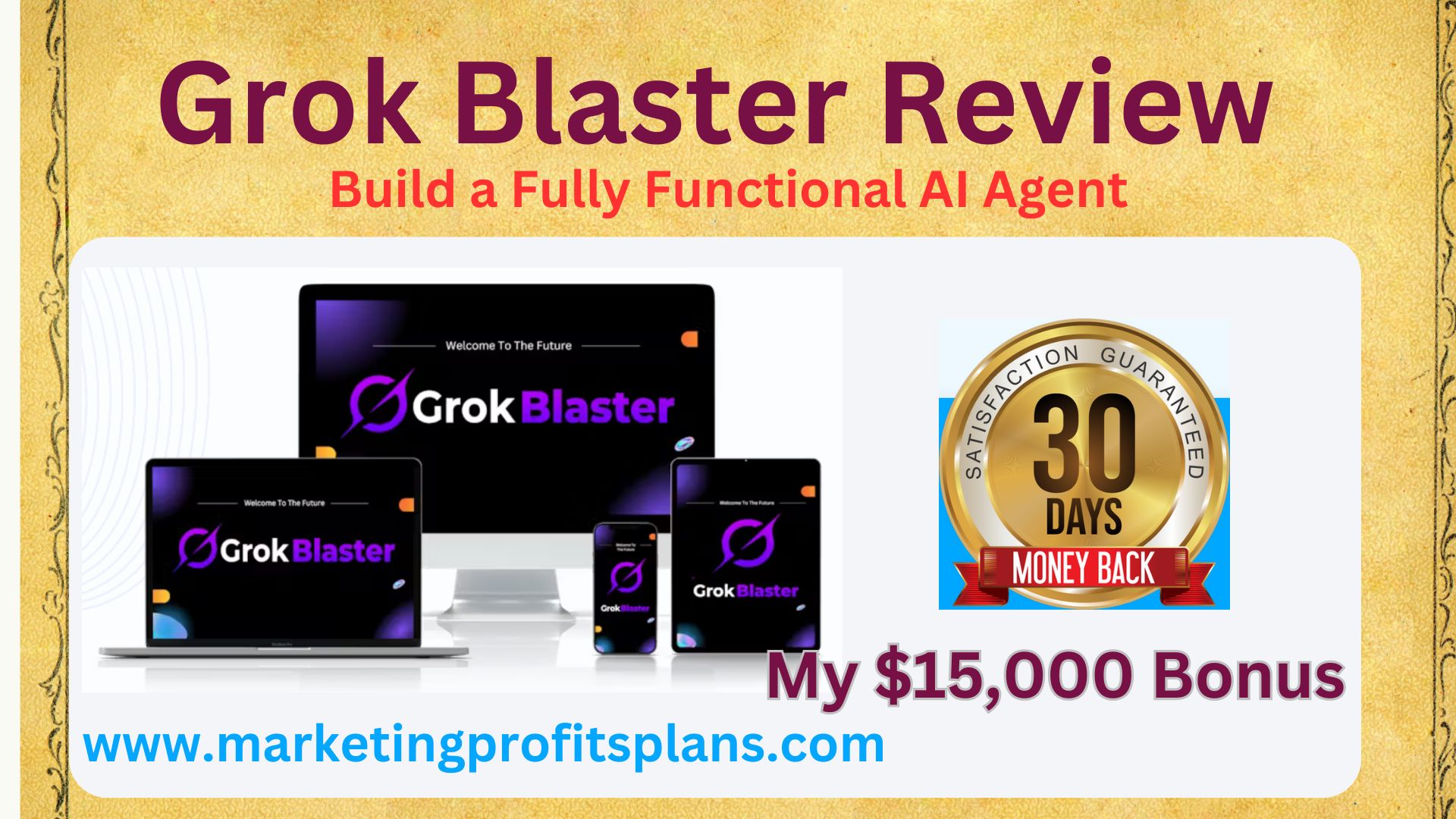 Grok Blaster Review – Build a Fully Functional AI Agent [By Amit Gaikwad]