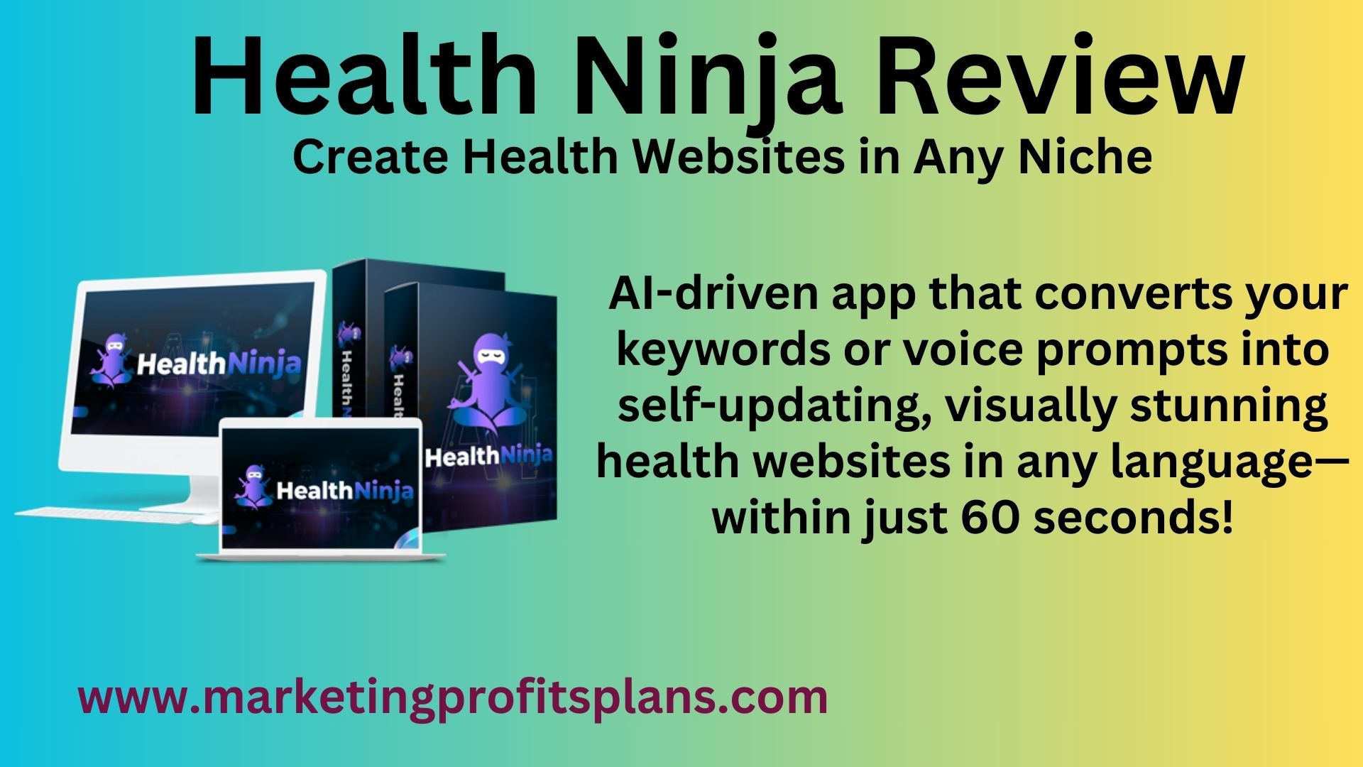 Health Ninja Review – Create Health Websites in Any Niche